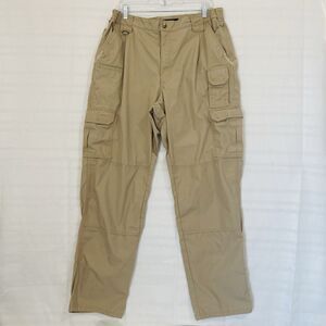 5.11 Tactical Series Men's cargo pants 38x34 Rip Stop Beige Pants